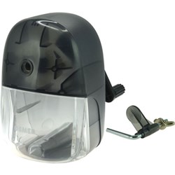 OSMER PENCIL SHARPNER DTS01 Desk Top Translucent Grey 8mm